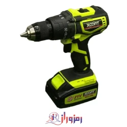 دریل شارژی براشلس چکشی نظام فلزی اکسکورت مدل XDC21-013DBL